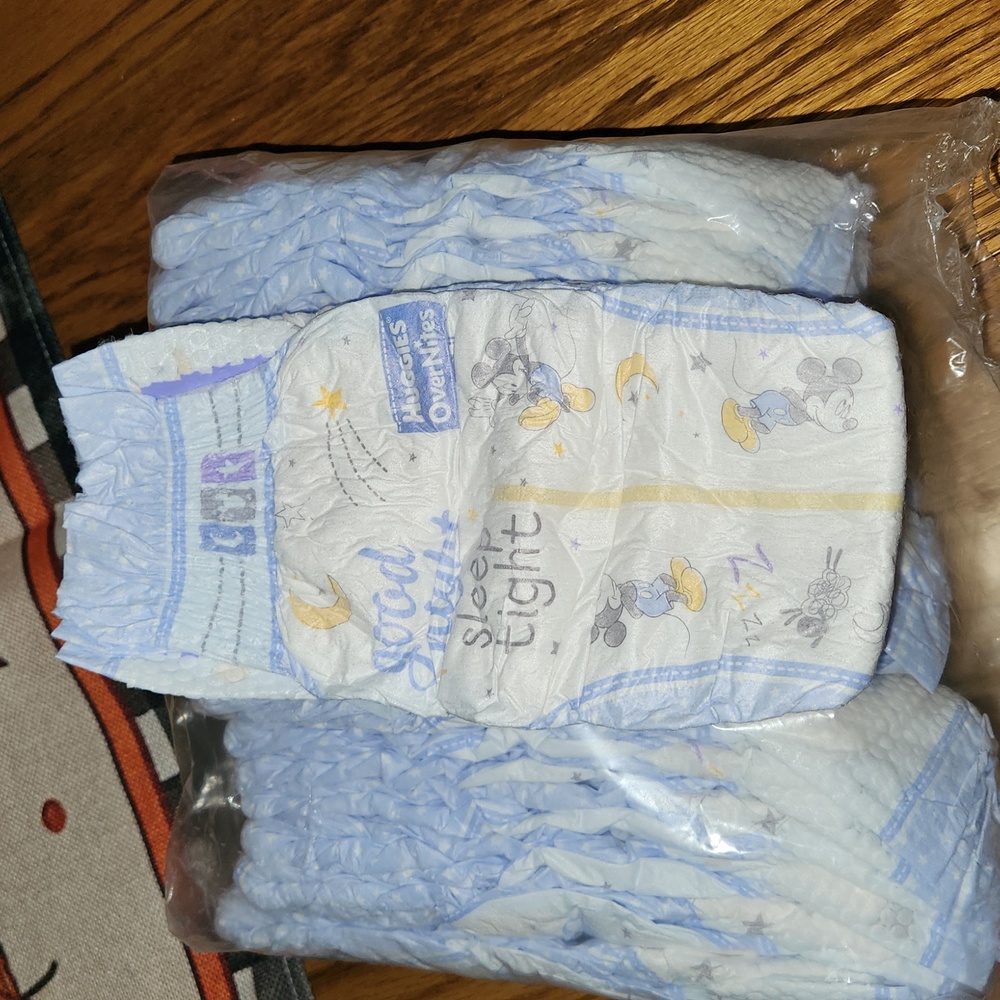 Huggies OVERNITES Diaper Lot✨Good Night Sleep Tight Size: 6 ✨ 18 count